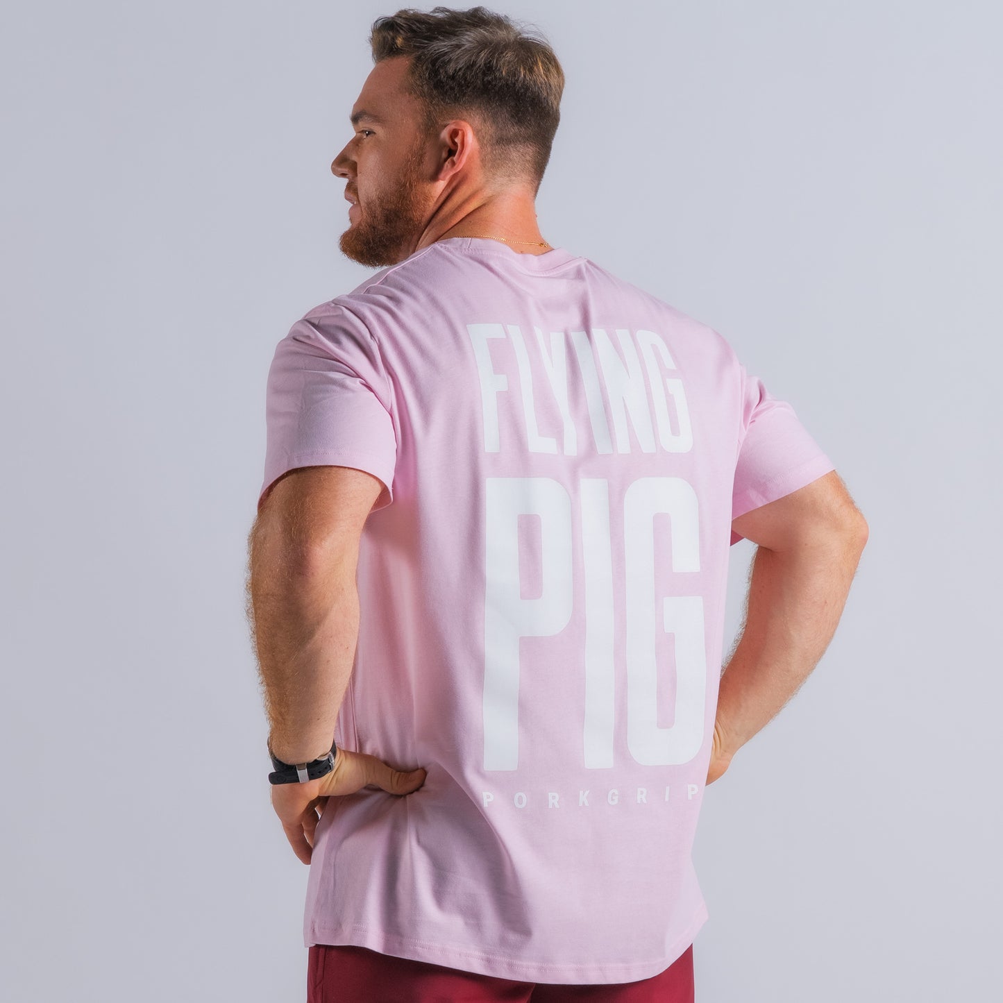 Camiseta manga corta UNISEX ROSA