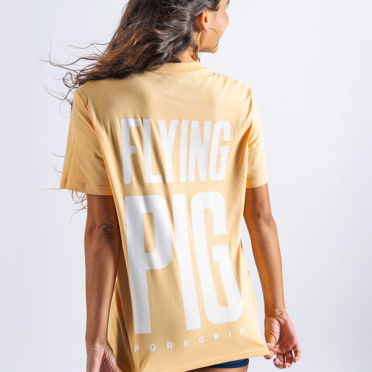 Camiseta manga corta UNISEX AMARILLA