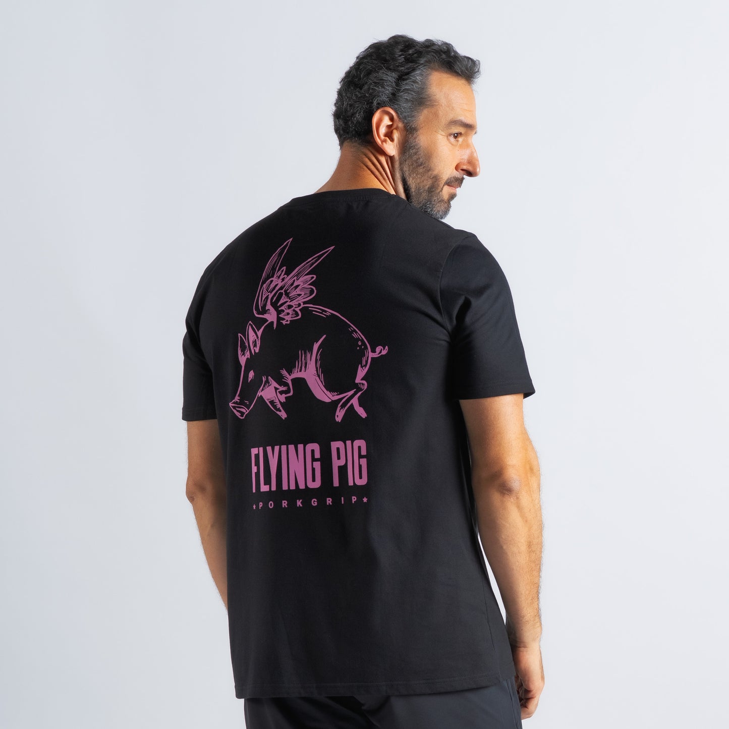 Camiseta manga corta Flying Pig Essential Hombre