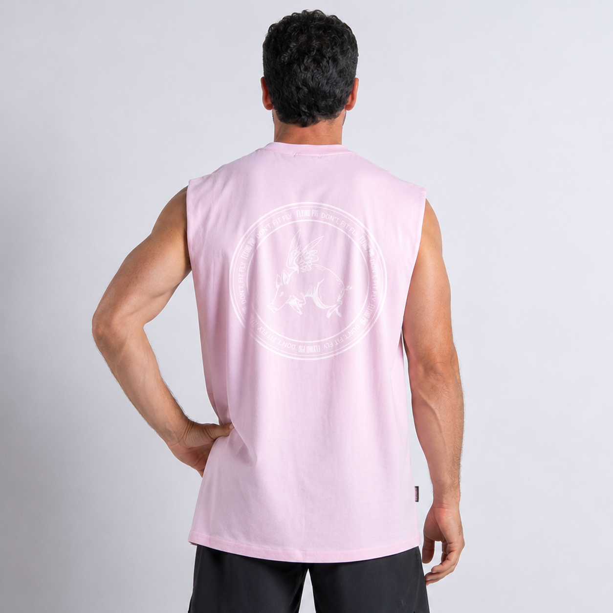 Pink UNISEX short-sleeved T-shirt