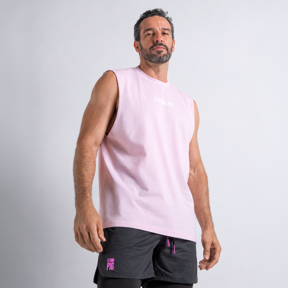 Pink UNISEX short-sleeved T-shirt