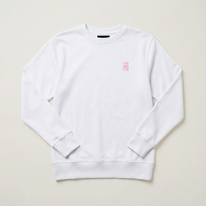 SUDADERA BLANCA "FLY, PIGGY"