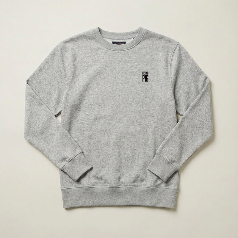 Suadera FLY GREY & BLACK – Lightweight Organic Crew