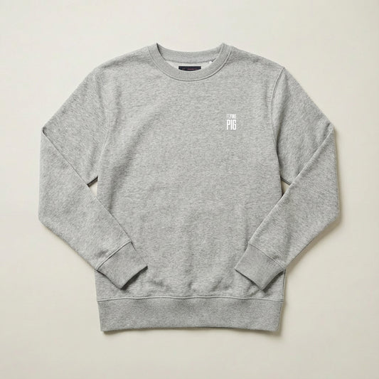 Suadera FLY GREY & WHITE – Lightweight Organic Crew