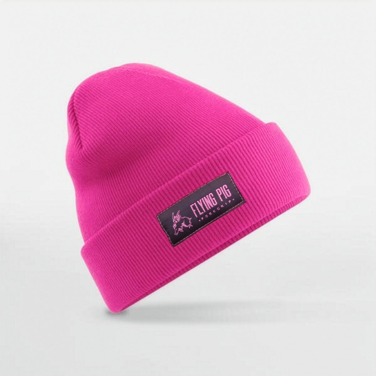ARCTIC PIG Fuchsia — Winter Beanie