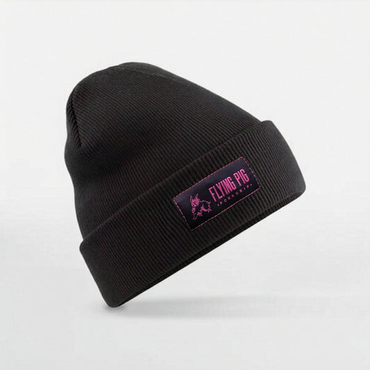 ARCTIC PIG Black — Winter Beanie