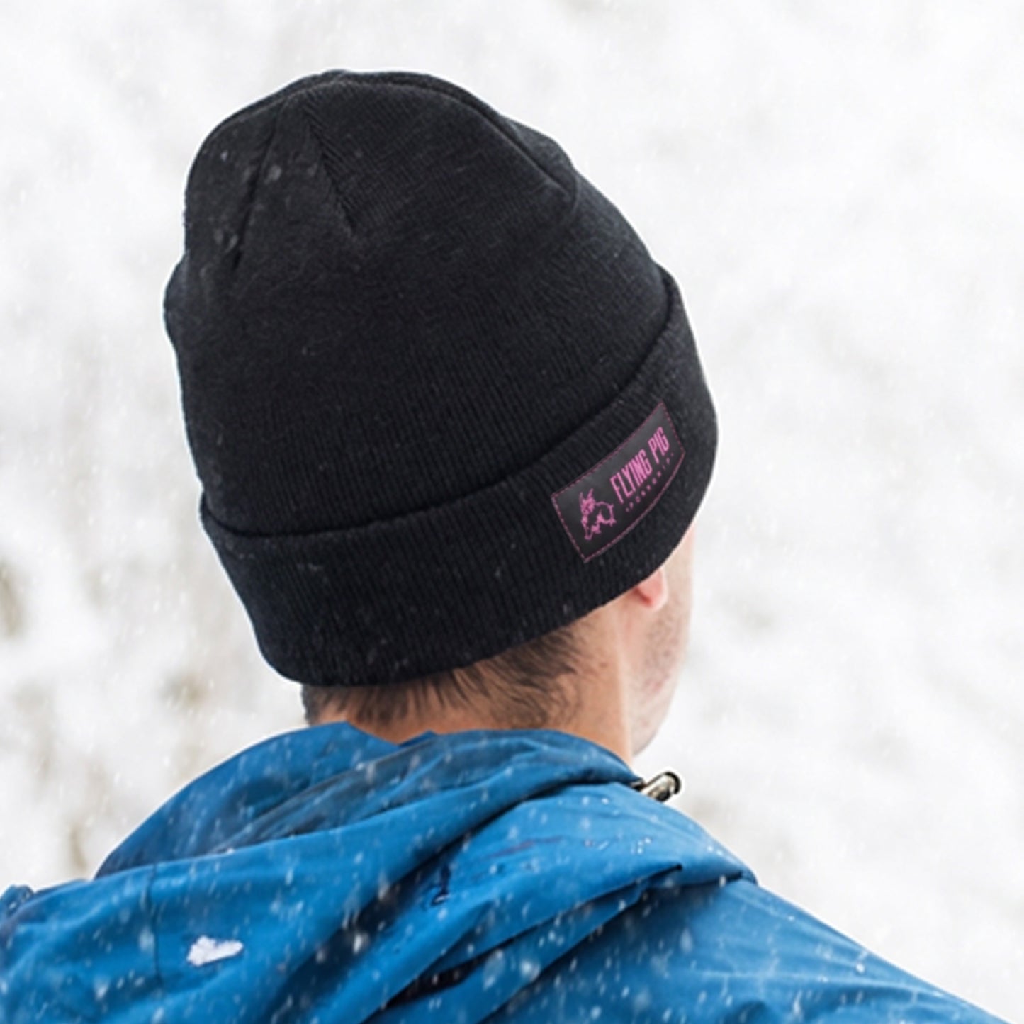 ARCTIC PIG Black — Winter Beanie