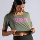 Crop Top FlyingPig Militar Green