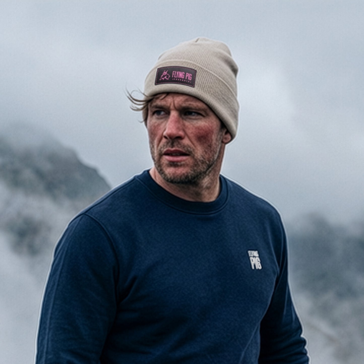 ARCTIC PIG Almond — Winter Beanie