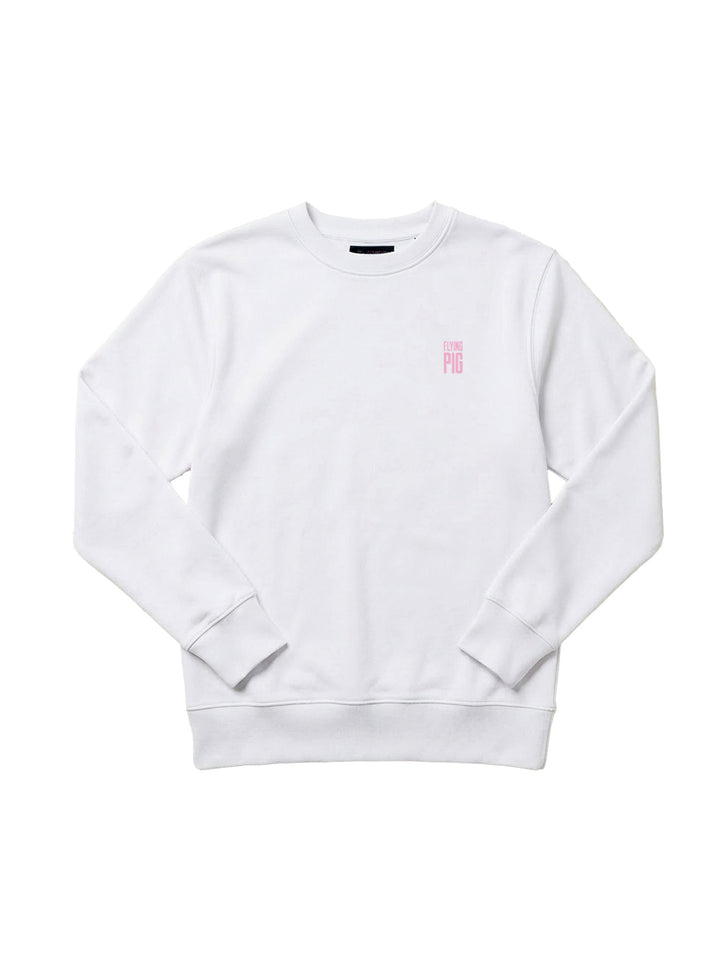 SUDADERA BLANCA "FLY, PIGGY"