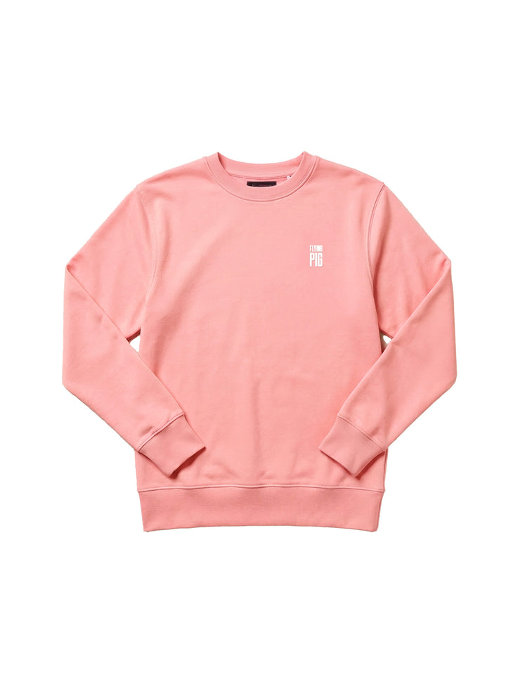 SUDADERA ROSA "FLY, PIGGY"