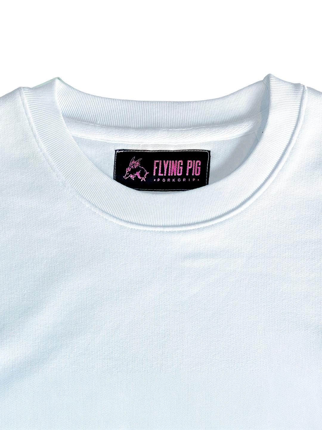 SUDADERA BLANCA "FLY, PIGGY"