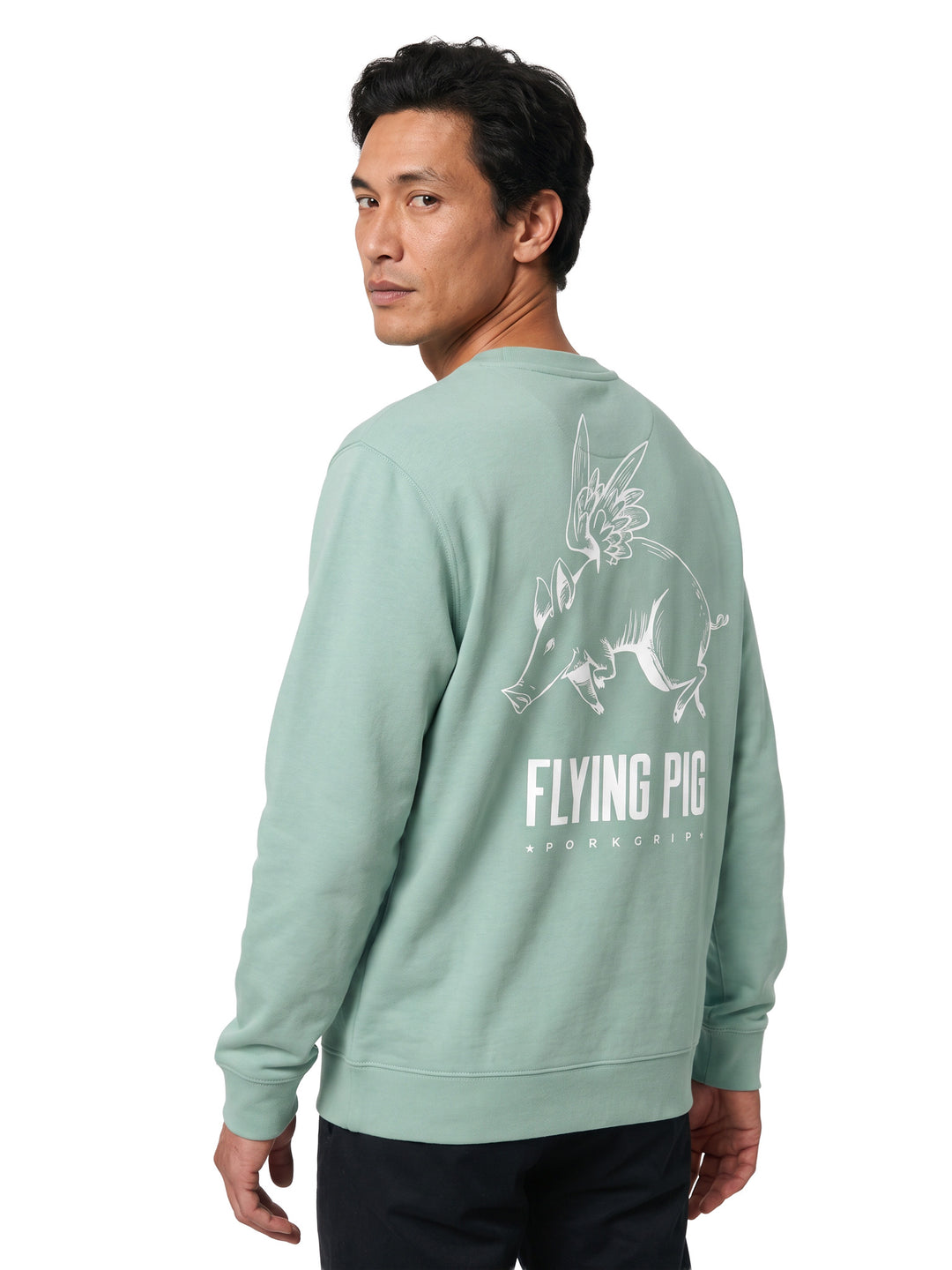 SUDADERA MINT "FLY, PIGGY"