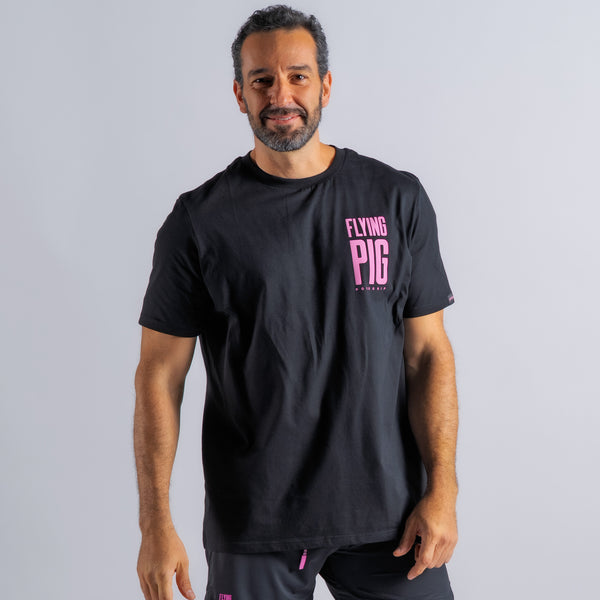 Camiseta manga corta Flying Pig Essential Hombre