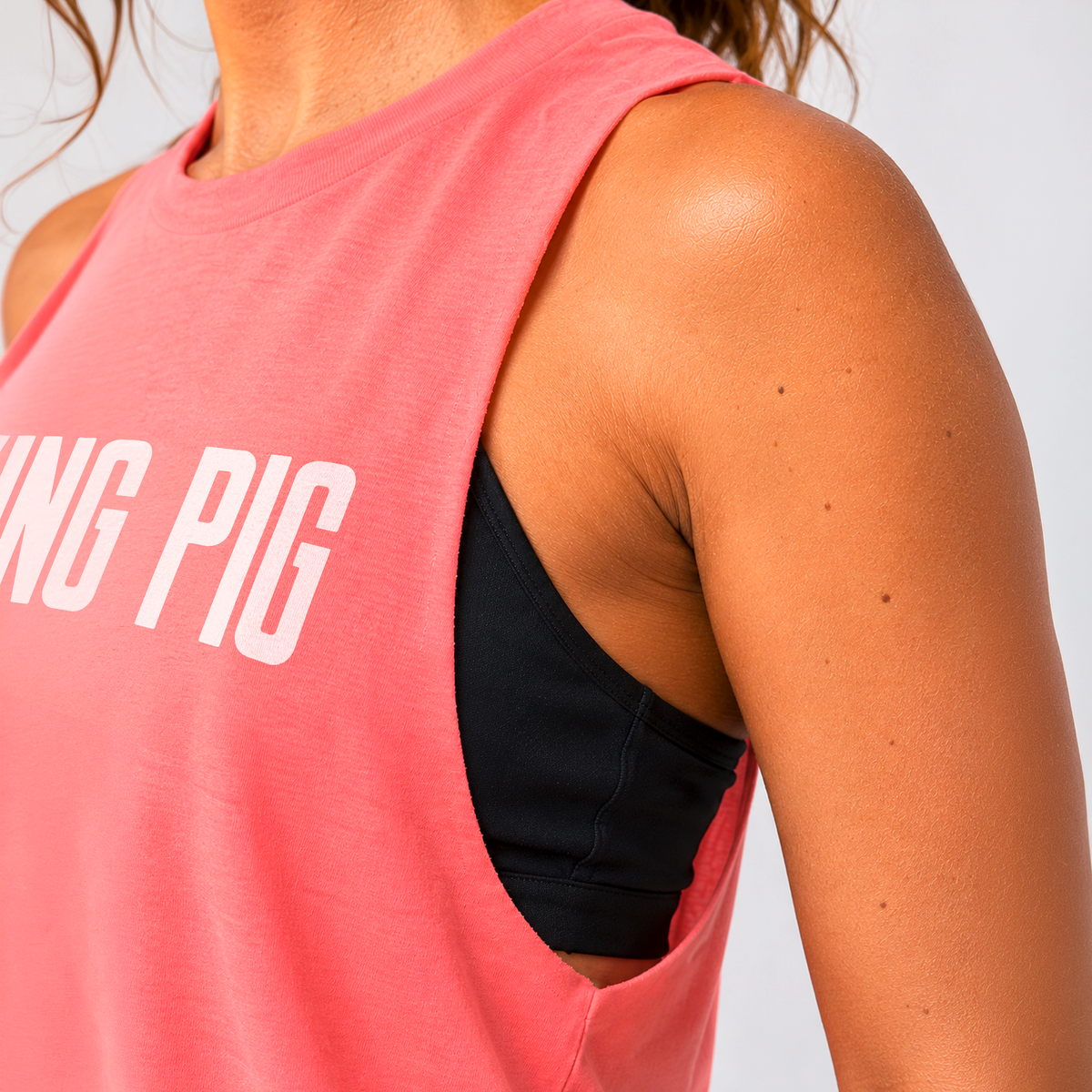 Pink UNISEX short-sleeved T-shirt