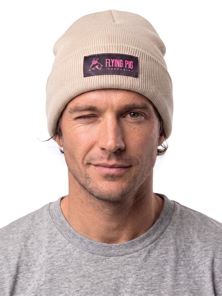 ARCTIC PIG Almond — Winter Beanie