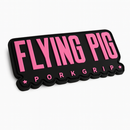 Parches velcro FLYING PIG
