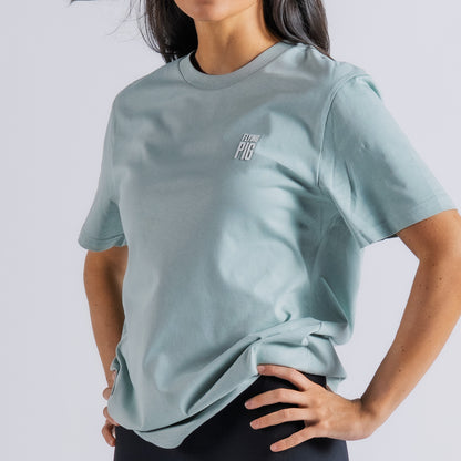 Camiseta manga corta UNISEX Turquesa