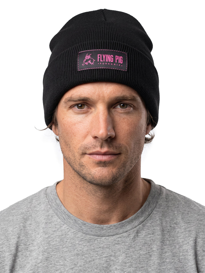 ARCTIC PIG Black — Winter Beanie
