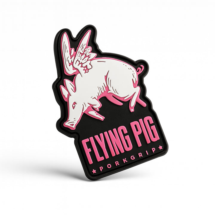 PARCHES VELCRO FLYING PIG