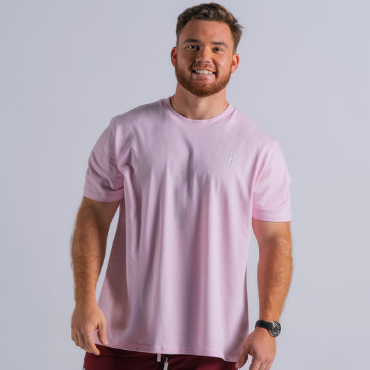 Camiseta manga corta UNISEX ROSA