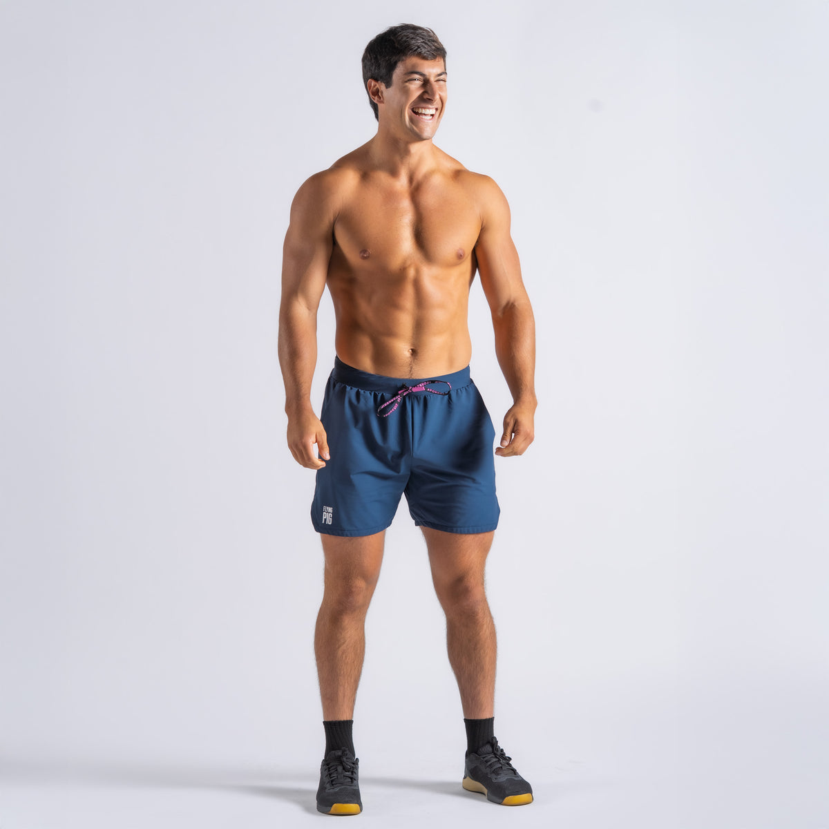 Short deportivo Fly Azul