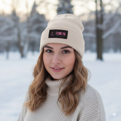 ARCTIC PIG Almond — Winter Beanie